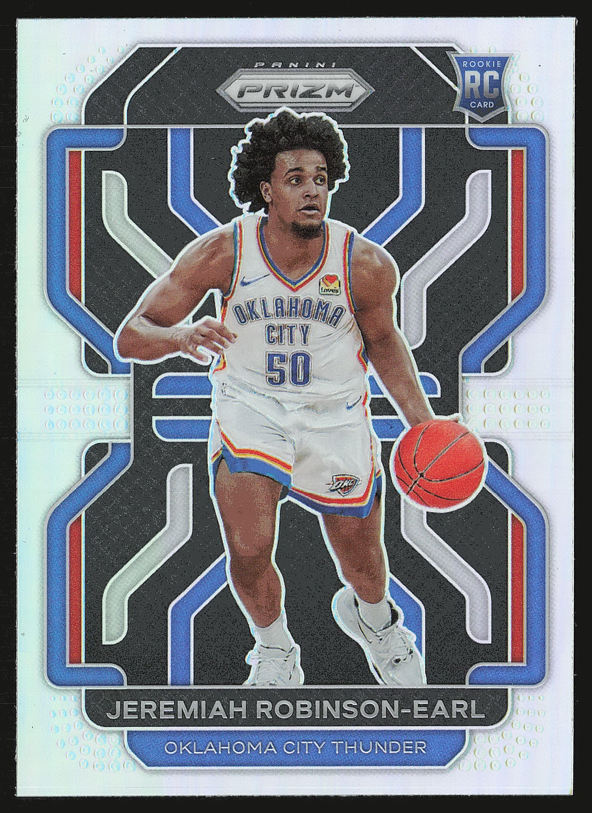 2021-22 Panini Prizm #319 Jeremiah Robinson-Earl Silver RC