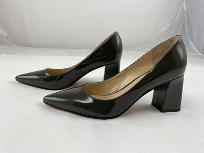 zala block heel pointy toe pump