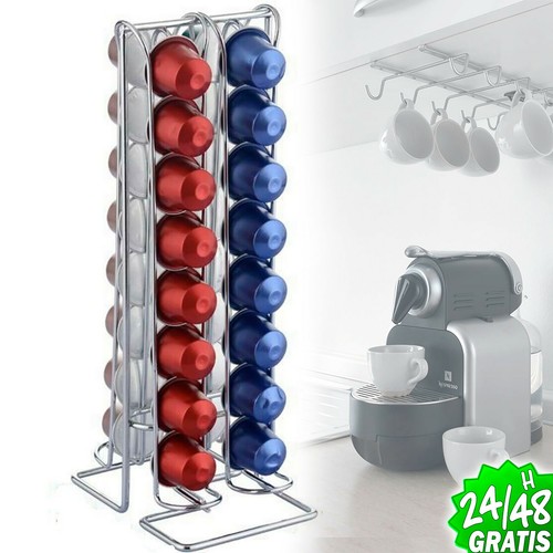 Soporte dispensador de 32 cápsulas de café Nespresso Dolce Gusto Coffe  Capsules | eBay