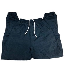 VTG  EVR Sz M Black Lined High Waist Windbreaker Track Suit Pants 80s/90s Retro