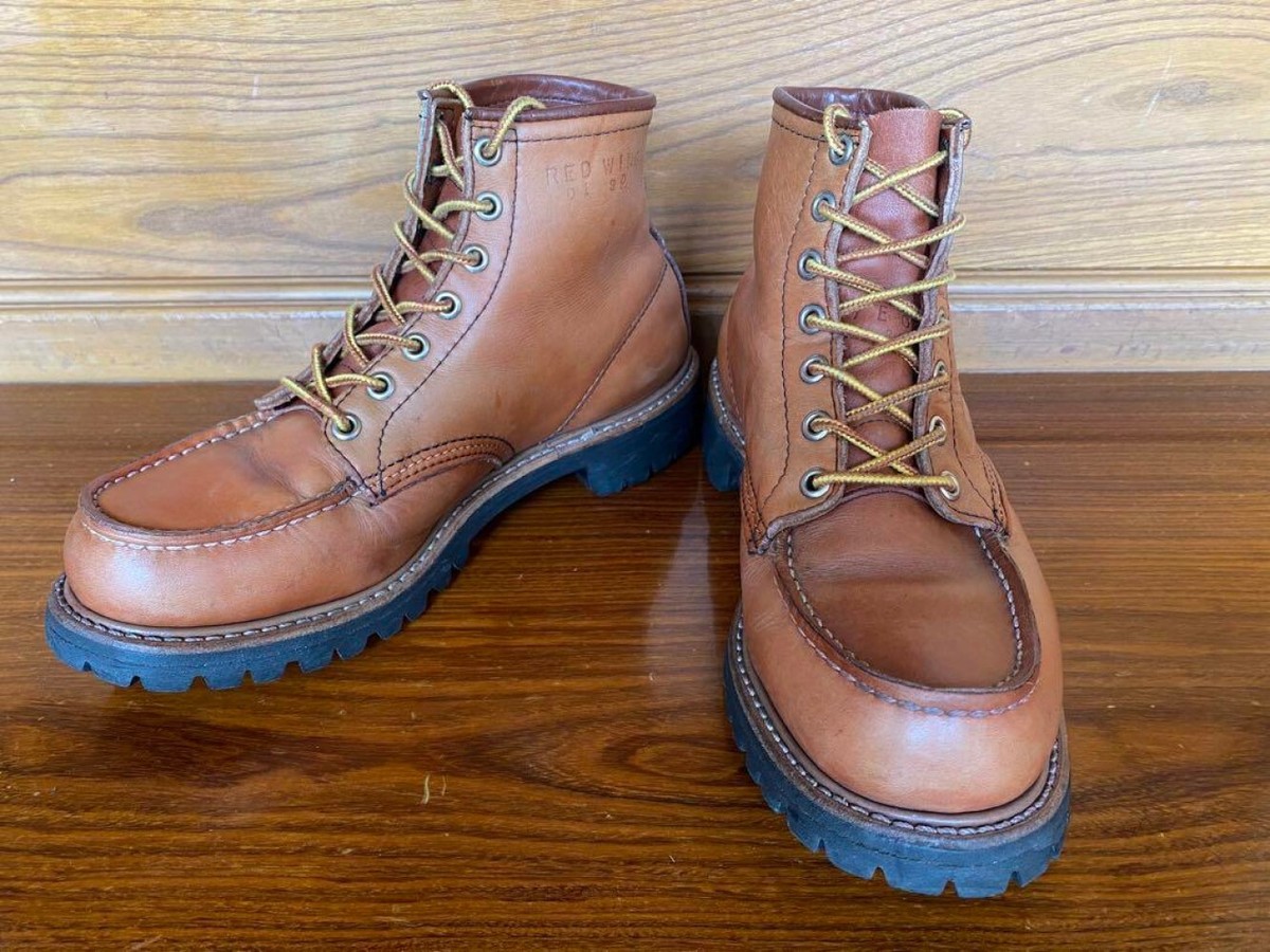 Red Wing 8175 Irish Setter Brown Leather Mock Toe Boots, US7E 