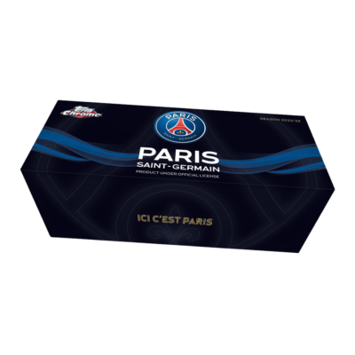 2022-23 Topps Chrome PSG Team Box Set – Messi Mbappe Neymar Auto