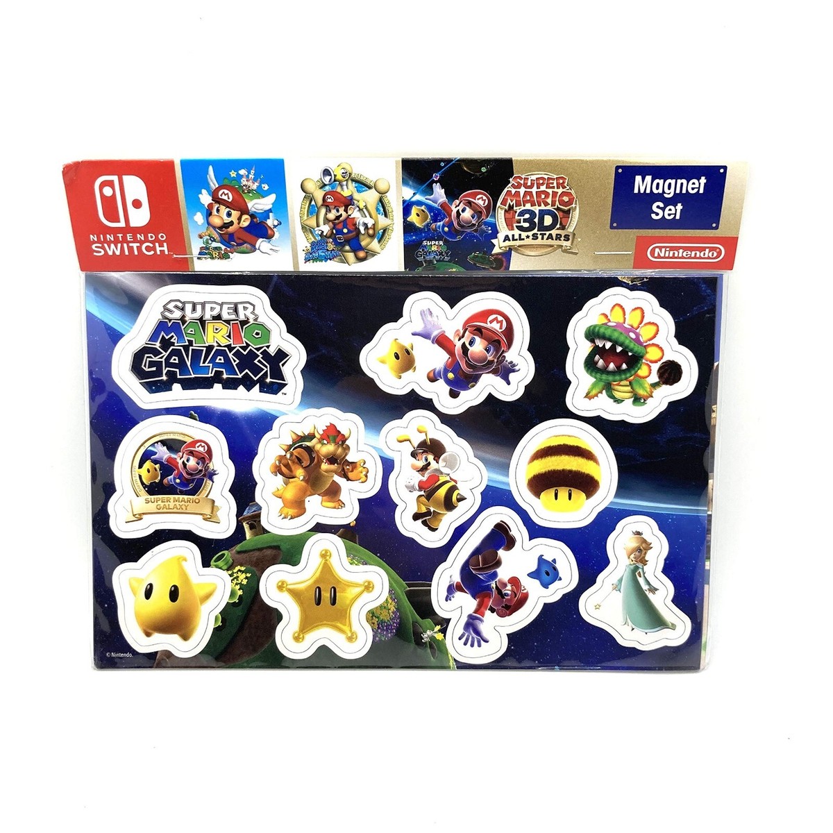 Nintendo Super Mario 3D All-Stars Promotional Magnet Set for sale