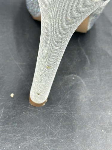 De Blossom Collection Tacones Plata Miya-280 Talla 8 - Imagen 5 de 9