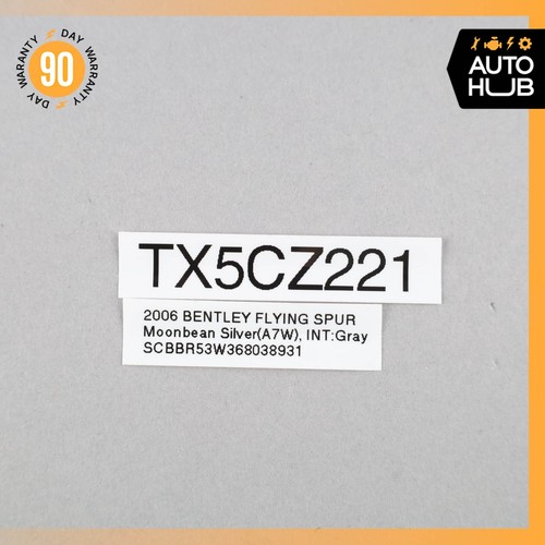 Bentley Continental Flying Spur A/C Rear Heater Climate Control Switch OEM 53k - Picture 13 of 13