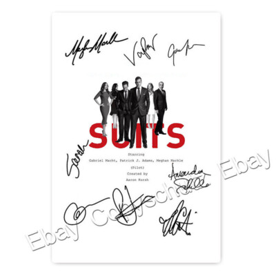 Gabriel Macht, Patrick J. Adams, Rick Hoffman, Meghan Markle, Sarah Rafferty ++