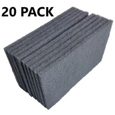 20 GRAY 6" X 9" Scuff Brite Scuffing Pads P800 Fine Grit Abrasive Surface Prep