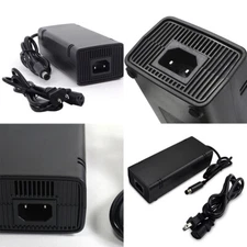 US Microsoft Xbox 360 SLIM AC Power Supply Brick Charger Adapter Cable Cord 