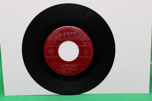 7" 45rpm - The Heartbeats – A Thousand Miles Away / Oh Baby Don't - Rama 216 - Picture 3 of 3