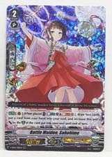 Bushiroad Cardfight Vanguard Battle Maiden, Sahohime V-EB04/005EN RRR N-Mint