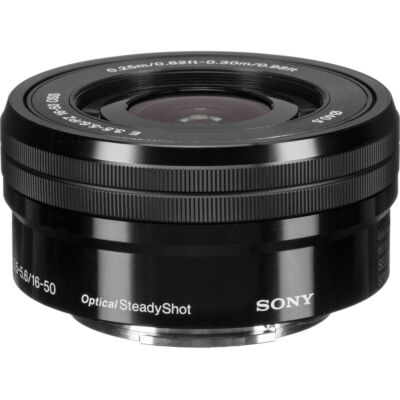 Sony E Pz 16-50mm F/3.5-5.6 OSS Objektiv für E-Mount Schwarz - Neu IN Weiß Box