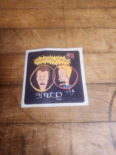 BEAVIS  BUTTHEAD MTV THE GAME 1994 TEMPORARY TATTOO