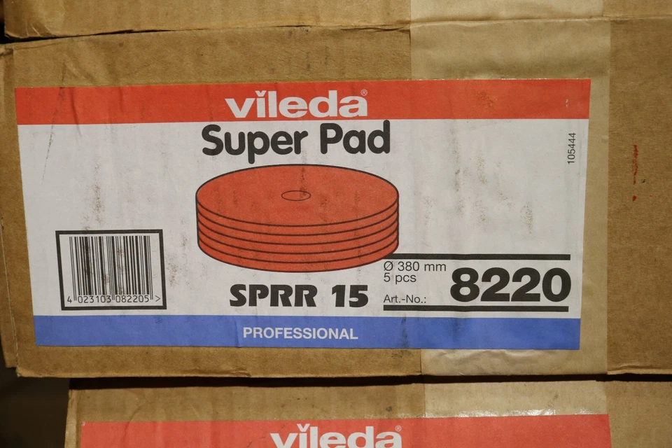 Vileda floor buffer polisher pads 12" 13" 15" 16" 17" 19" 20" all colours 5 pack - Image 4 of 4