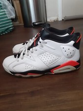 Jordan 6 Retro Low White Infrared - Size 11 304401-123