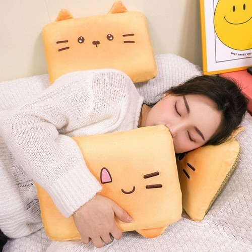 Comfortable Cat Nap Pillow Soft Home Decor Cushion Office Use - Picture 12 of 15