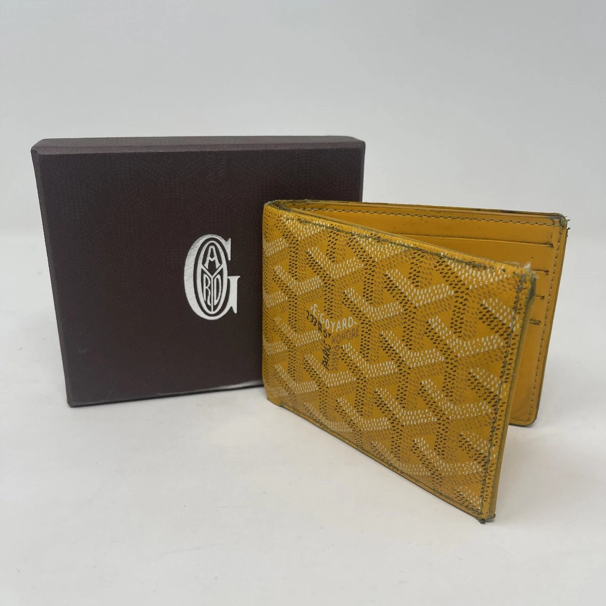 Goyard Victoire Wallet Yellow