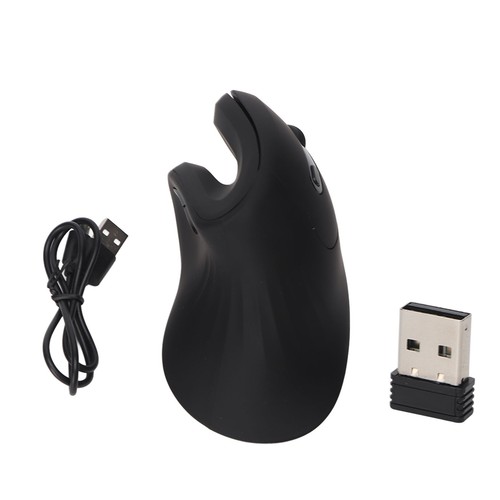 2.4GHz Wireless Vertical Mouse Ergonomic Rechargeable 3200DPI Wireless Mouse Fit - Picture 6 of 24