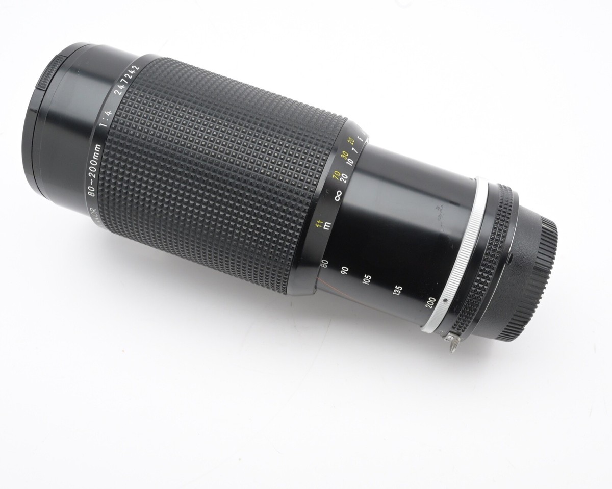 ★美品★Nikon Zoom-NIKKOR 80-200mm F4.5 Ai Nikon Zoom-NIKKOR 80-200mm f/4 Ai-S Lens & Caps (#16112) | eBay