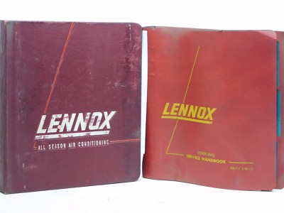 LENNOX ALL SEASON AIR CONDITIONING/COOLING Service Owners Manual Installation AP
