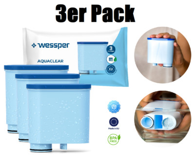 3x Wasserfilter passend für Saeco Philips AquaClean CA6903/10