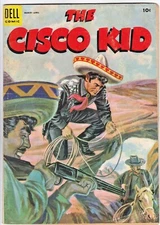 CISCO KID # 26 (DELL) PANCHO - DIABLO - POCO - PAINTED COVER