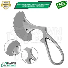 Bone Saw Angled 6" Orthopedic Veterinary Surgical Medical Instrument German Gr