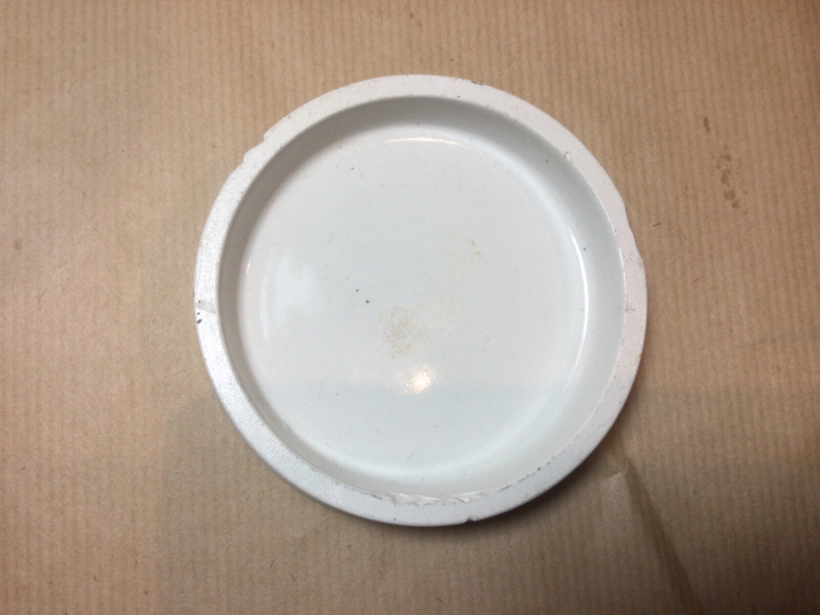 Antique Victorian Pot Lid Creme d’ Amande Shaving Cream Boots Cash