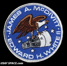 ORIGINAL GEMINI 4 - JAMES McDIVITT - EDWARD WHITE NASA SPACE Mission PATCH