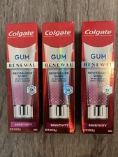 Colgate Gum Renewal Sensitivity Toothpaste Gel  3 oz each, Pack Of 3