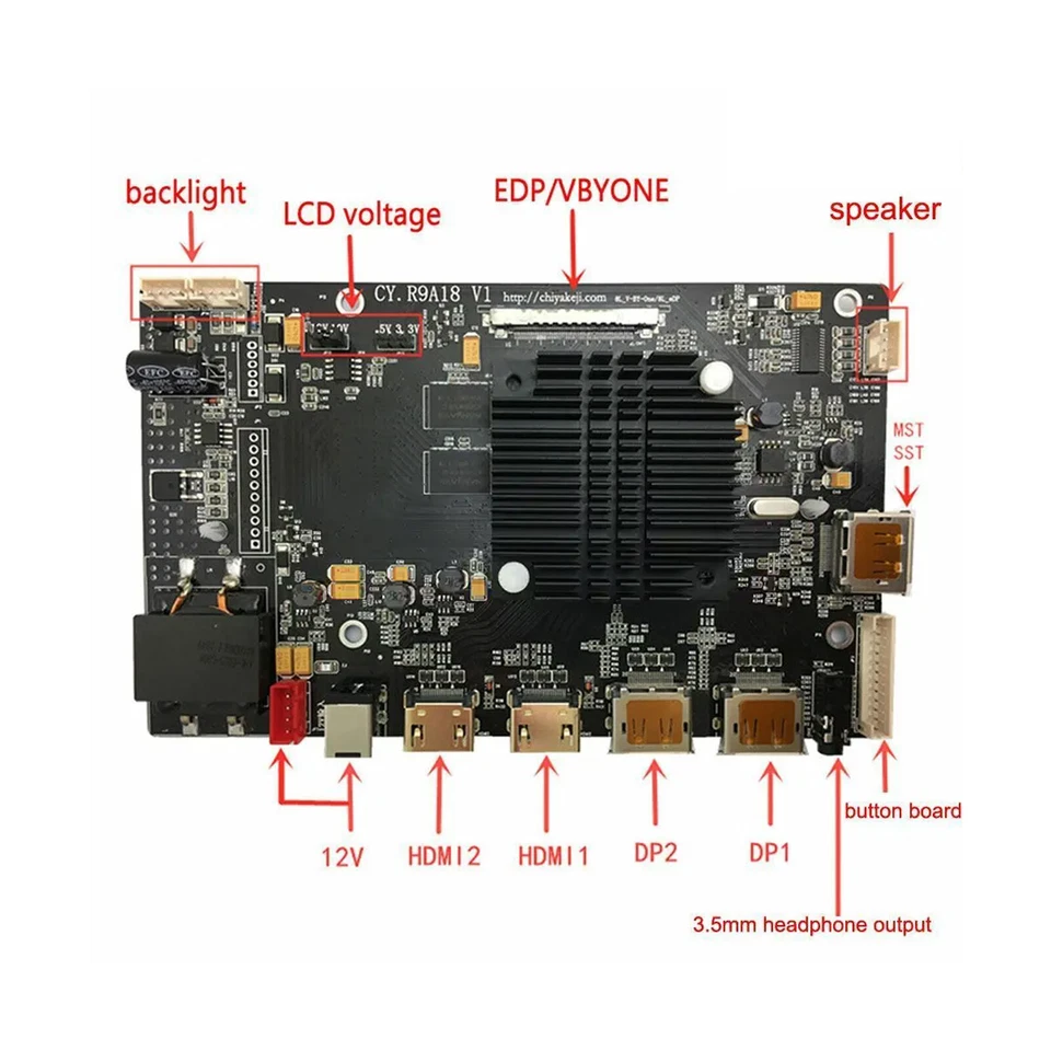 2DP 5K HDR LCD monitor Controller Board Kit for imac 27 A1419 LM270QQ1 HD--MI - Image 3 of 4