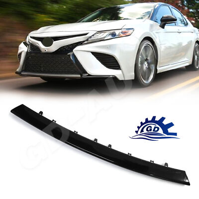 For 2018 2019 2020 Toyota Camry Front Bumper Grille Lower Molding Middle Trim