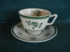 Copeland Spode Gloucester Green Fine Stone Cup and Saucer Set(s)