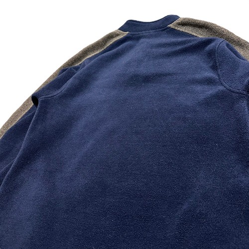 Nike 1/4 Zip Fleece Pullover Sweatshirt Mock Neck Size X-Large (20) Youth Blue - Picture 13 of 14