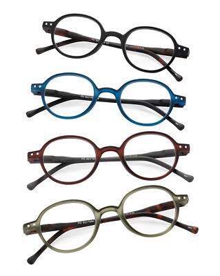 Zeitlose Lesebrille GREEN LINE PURE aus recycelten Material mit Federscharnier
