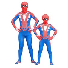 Spider-man PS4 Game Costume Kid and Adult Cosplay Superhero Halloween Suit New