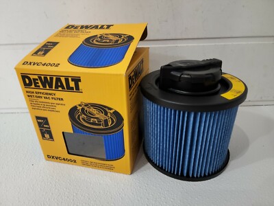  DEWALT DXVC4002 Wet/Dry Shop Vacuum Blue Fine Dust Filter high efficiency New 