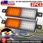 <!--F#f_0-->2X 30 LED Bullbar Indicator Lights Front DRL Amber Park For Marker Lamp<!--F/-->