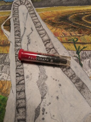 Rotring Technical Pen Foliograph+.18+Koh-I-Noor+Rapidograph+Castell+K&E+Drafting