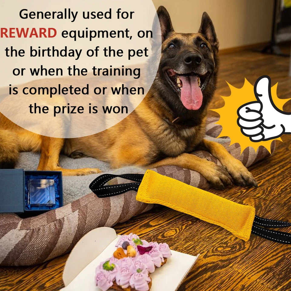 Beisswurst für Hunde Jute Beisswurst Sehr Robustes Hundespielzeug für Schutzhund - Bild 3 von 4