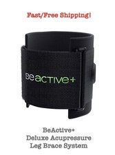 NEW BeActive PLUS Instant Sciatic Relief Acupressure Calf Brace Back Nerve Pain