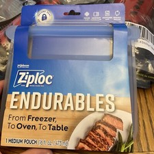Ziploc Endurables Medium Pouch Reusable Silicone