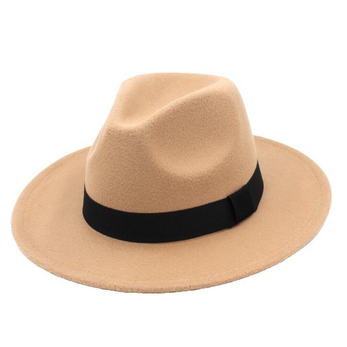 Ann Taylor Black Wool Fedora Hat | eBay display picture 3