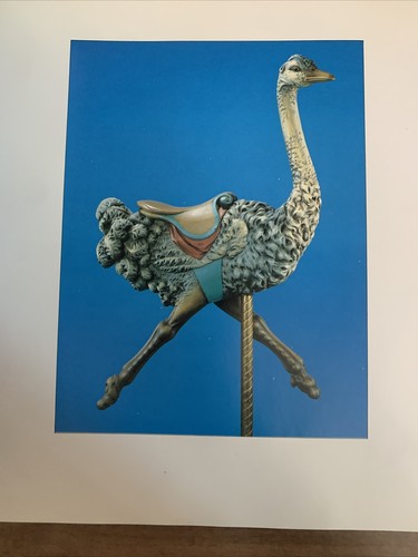 The Carousel Animal Book By Tobin Fraley Hardcover With Dust Cover - Foto 12 di 17