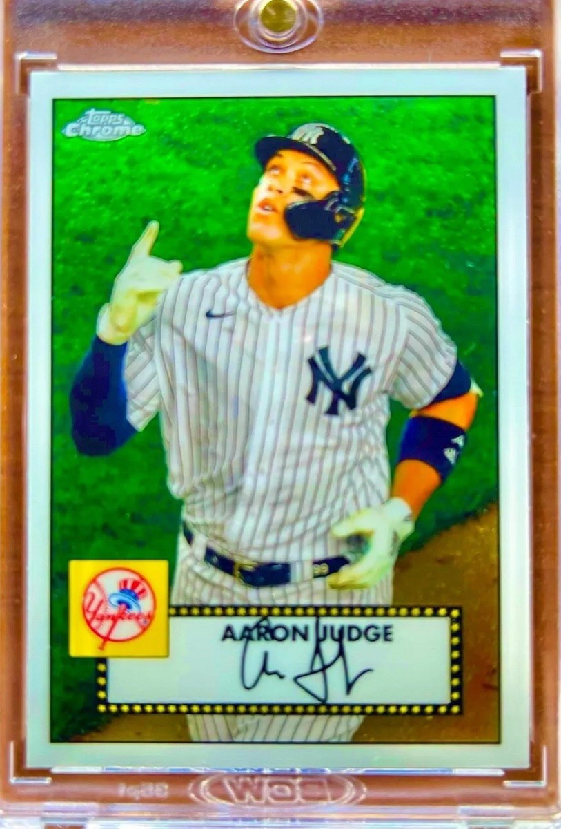 Aaron Judge RARE REFRACTOR INVESTMENT CARD SSP TOPPS CHROME