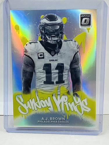 2025 Donruss Optic A.J. Brown Base (RAW)