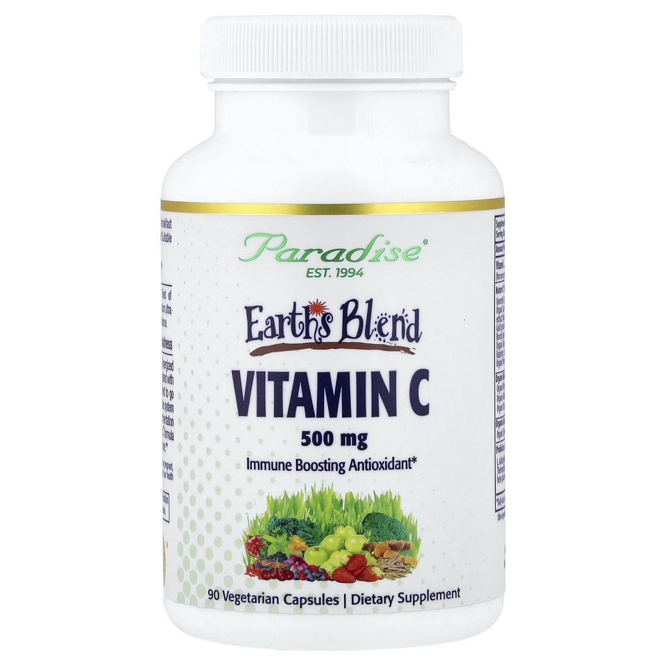 Paradise Herbs Vitamin C 90 Vegetarian Capsules Vegetarian
