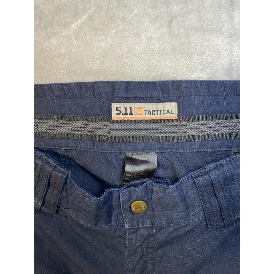 Pantalones cargo tácticos para hombre 5.11 ropa de trabajo pantalones utilitarios informales al aire libre Foto 2 de 4