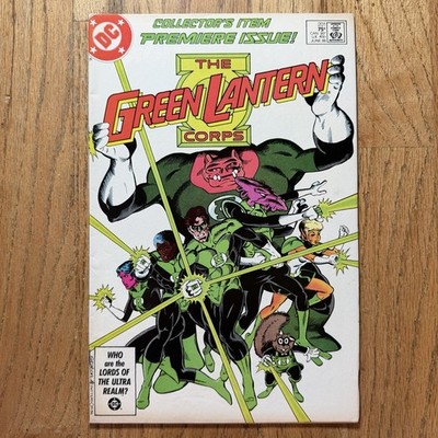 Green Lantern Corps #201 1st App Kilowog    DC Comics 1986 FNVF