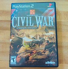 Activision The History Channel: Civil War: A Nation Divided PS2 T NTSC Manual