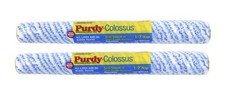 2 x Purdy Colossus 18" Paint Roller Sleeves 1/2" Nap 1.5" Core Woven Polyamide
